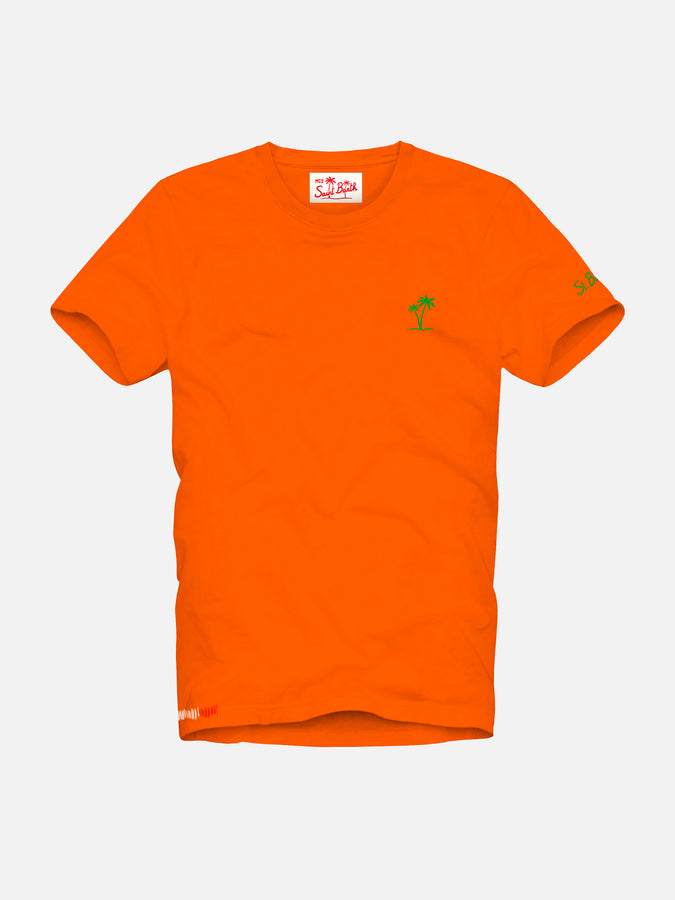 Mc2 Saint Barth T-shirt da bambino in cotone arancione
