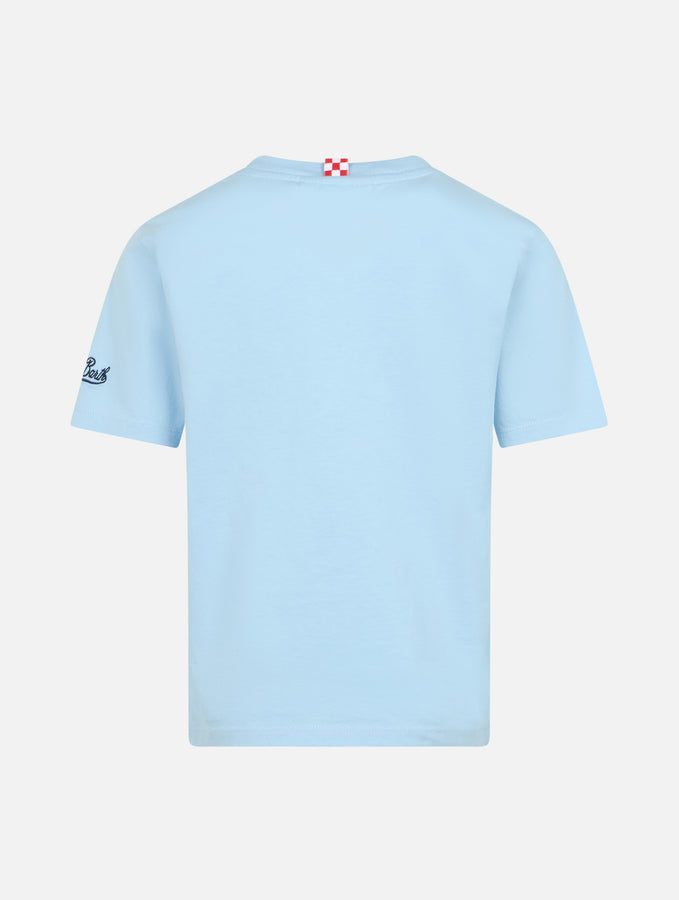 Mc2 Saint Barth T-shirt Da Bambino In Cotone Con Stampa Coccodrillo St. Barth Best Friends
