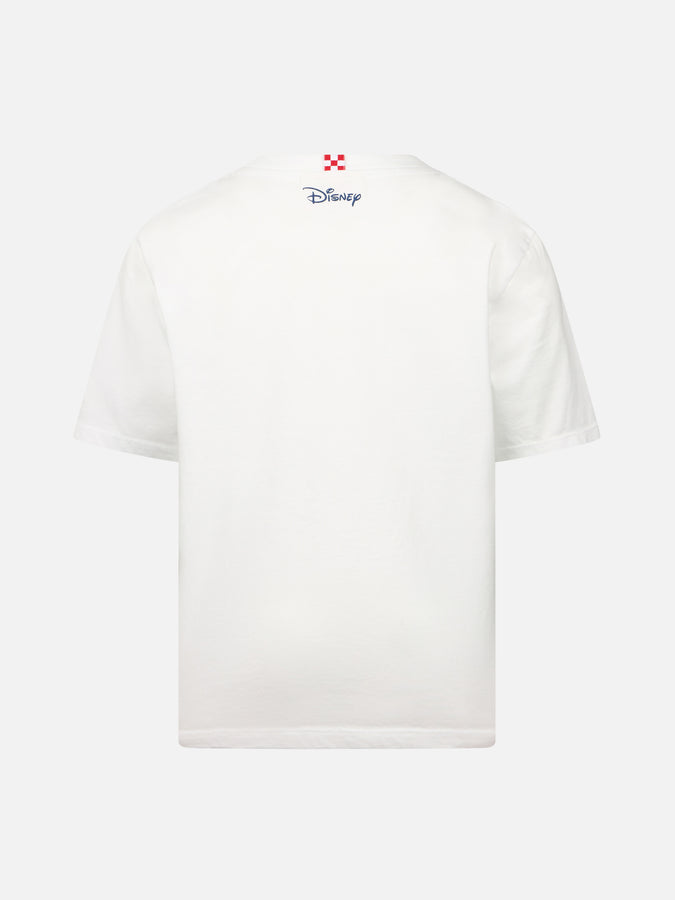 Mc2 Saint Barth T-shirt Da Bambino In Cotone Con Stampa E Ricamo Topolino | EDIZIONE SPECIALE DISNEY