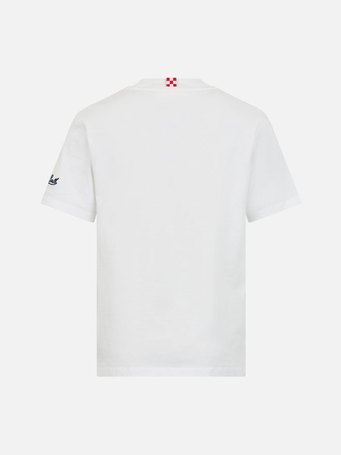 Mc2 Saint Barth T-shirt Da Bambino In Cotone Con Stampa Papera Big Babol | EDIZIONE SPECIALE BIG BABOL