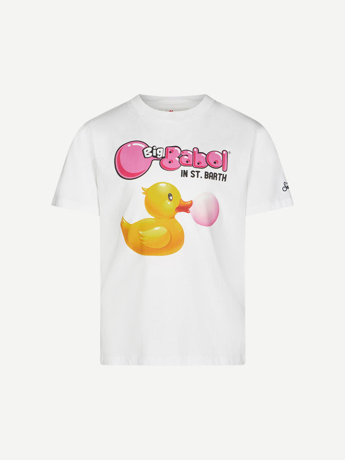 Mc2 Saint Barth T-shirt da bambino in cotone con stampa papere Big Babol | BIG BABOL® EDIZIONE SPECIALE