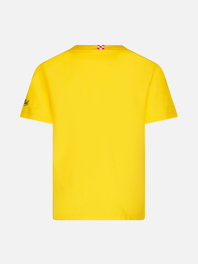 Mc2 Saint Barth T-shirt Da Bambino In Cotone Con Stampa Vespa Forte Dei Marmi | EDIZIONE SPECIALE VESPA®
