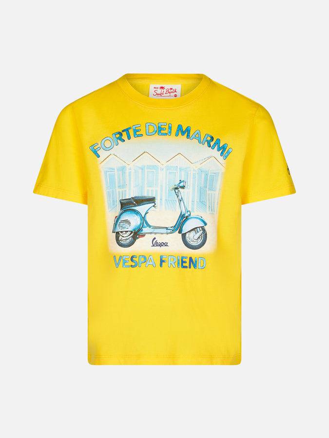 Mc2 Saint Barth T-shirt da bambino in cotone con stampa Vespa Forte dei Marmi | EDIZIONE SPECIALE VESPA®