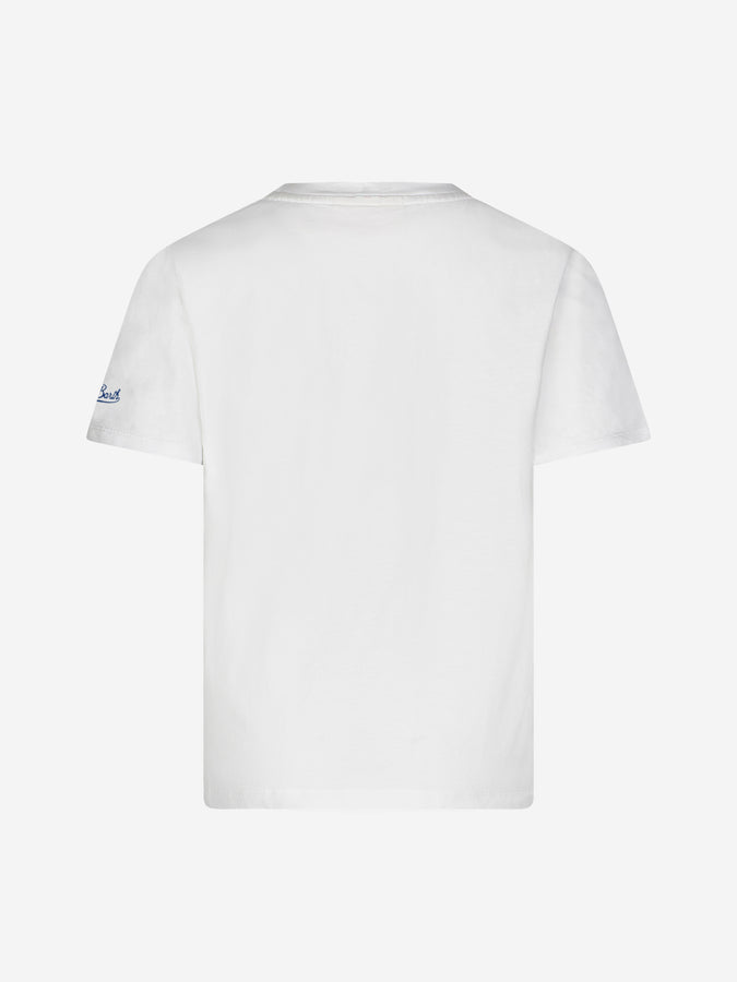 Mc2 Saint Barth T-shirt Da Bambino Vespa Les Italiens | Vespa® Edizione Speciale