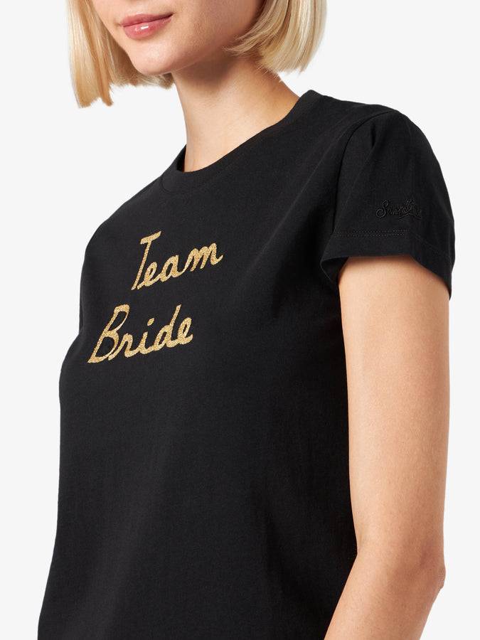 Mc2 Saint Barth T-shirt Da Donna In Cotone Con Ricamo