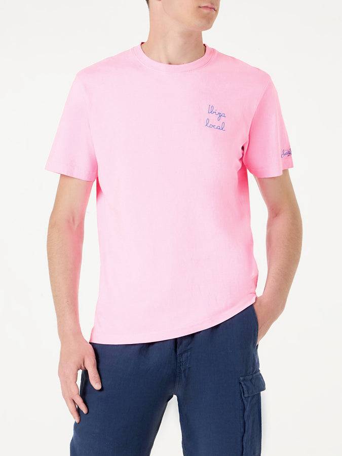 Mc2 Saint Barth T-shirt Da Uomo Con Ricamo Ibiza Local