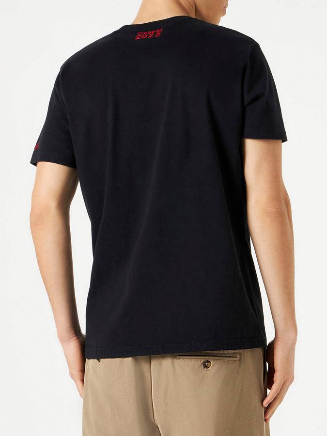 Mc2 Saint Barth T-shirt Da Uomo Con Ricamo Super G | SUPER G EDIZIONE SPECIALE