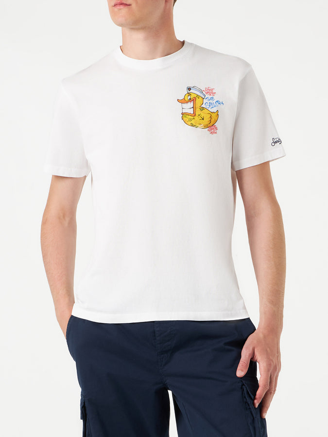 Mc2 Saint Barth T-shirt Da Uomo Con Stampa Papera Crypto | CRYPTO PUPPETS® EDIZIONE SPECIALE