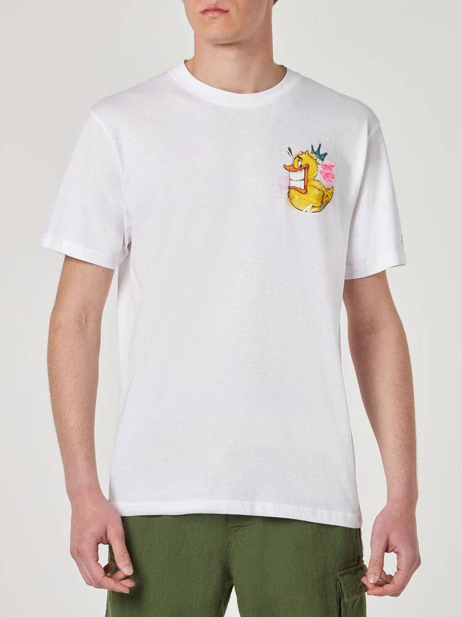 Mc2 Saint Barth T-shirt Da Uomo Con Stampa Papera Crypto | CRYPTO PUPPETS® EDIZIONE SPECIALE