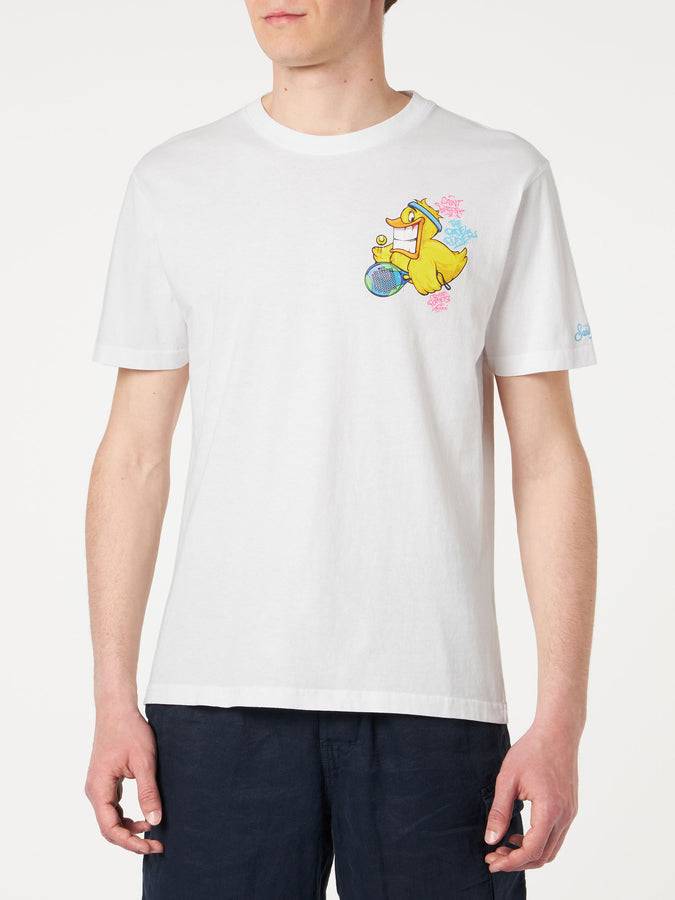 Mc2 Saint Barth T-shirt Da Uomo Con Stampa Papera Crypto | CRYPTO PUPPETS® EDIZIONE SPECIALE