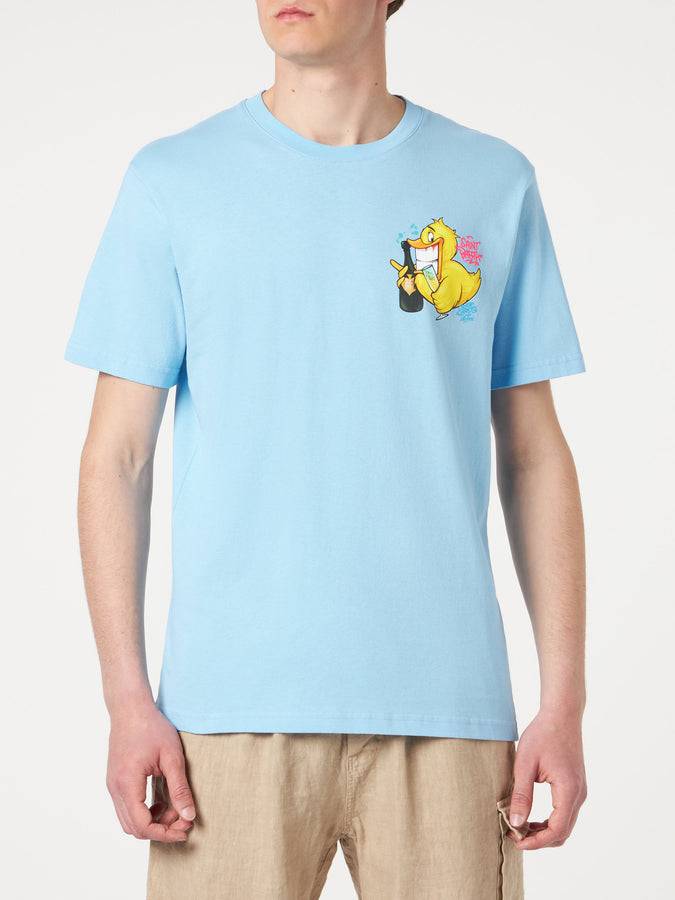 Mc2 Saint Barth T-shirt Da Uomo Con Stampa Papera | CRYPTO PUPPETS® EDIZIONE SPECIALE