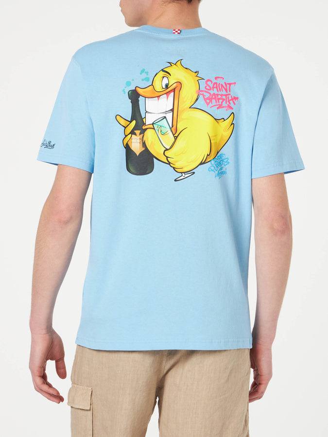 Mc2 Saint Barth T-shirt Da Uomo Con Stampa Papera | CRYPTO PUPPETS® EDIZIONE SPECIALE