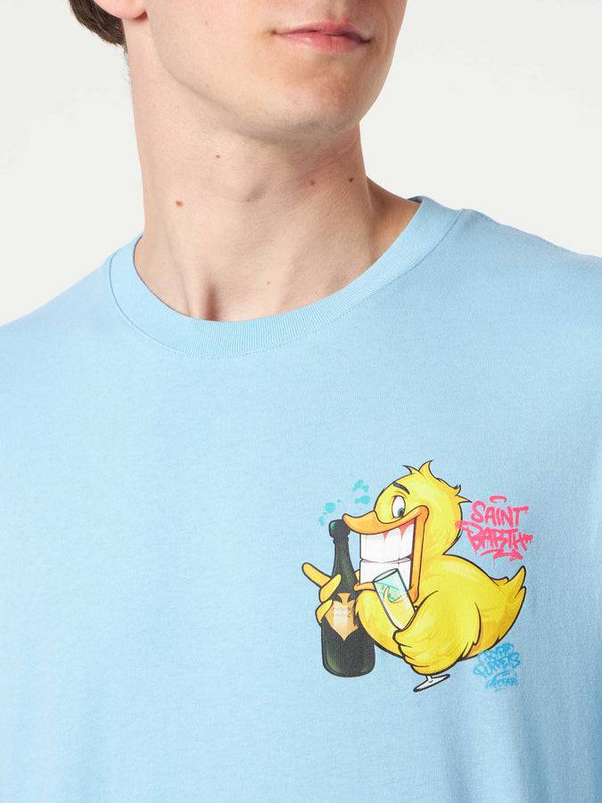 Mc2 Saint Barth T-shirt da uomo con stampa papera | CRYPTO PUPPETS® EDIZIONE SPECIALE