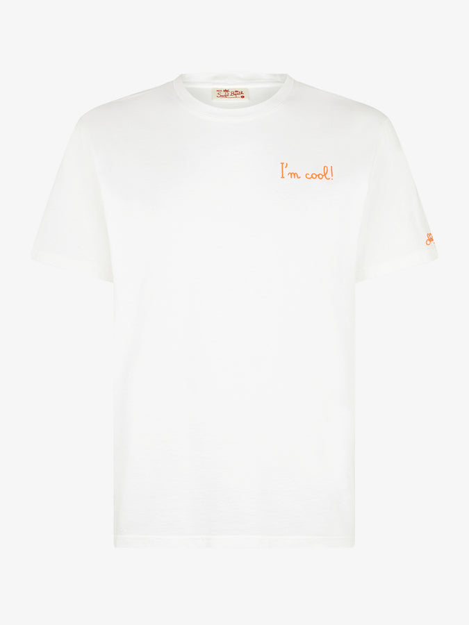 Mc2 Saint Barth T-shirt Da Uomo In Cotone Con Stampa Bandanna Snoopy | SNOOPY - EDIZIONE SPECIALE PEANUTS™