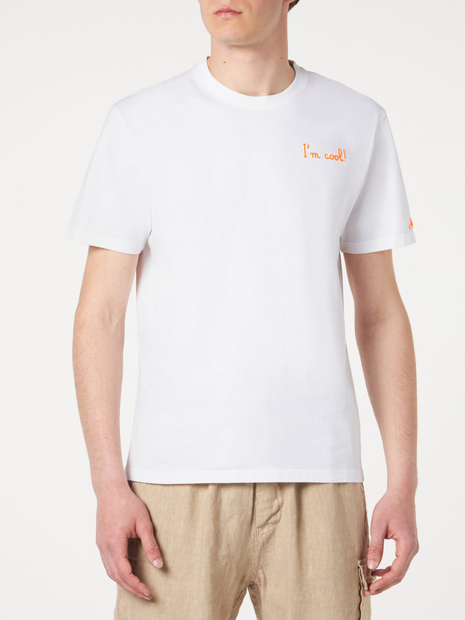 Mc2 Saint Barth T-shirt Da Uomo In Cotone Con Stampa Bandanna Snoopy | SNOOPY - EDIZIONE SPECIALE PEANUTS™