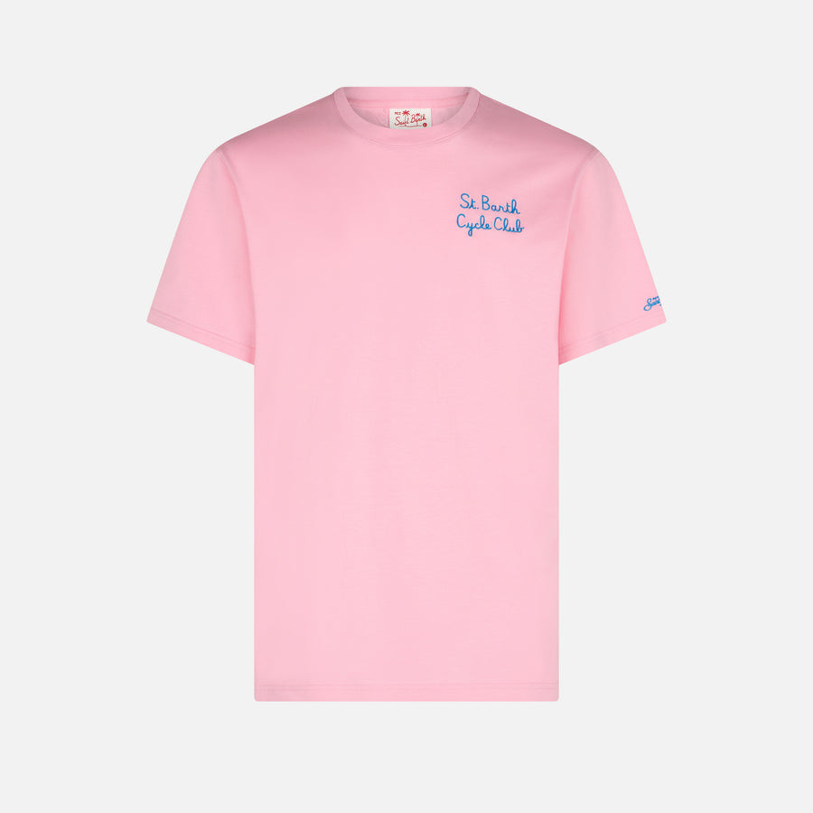 Mc2 Saint Barth T-shirt Da Uomo In Cotone Con Stampa Ciclismo Homer Simpson | EDIZIONE SPECIALE DEI SIMPSON