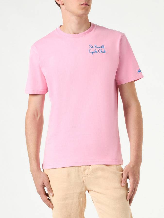 Mc2 Saint Barth T-shirt Da Uomo In Cotone Con Stampa Ciclismo Homer Simpson | EDIZIONE SPECIALE DEI SIMPSON