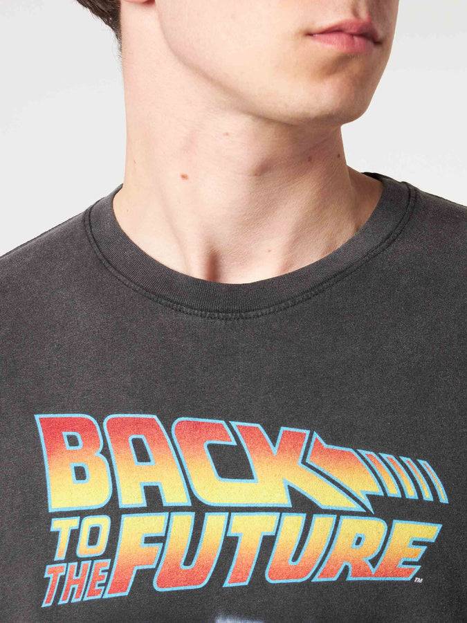 Mc2 Saint Barth T-shirt Da Uomo In Cotone Con Stampa Frontale Back To The Future | RITORNO AL FUTURO EDIZIONE SPECIALE