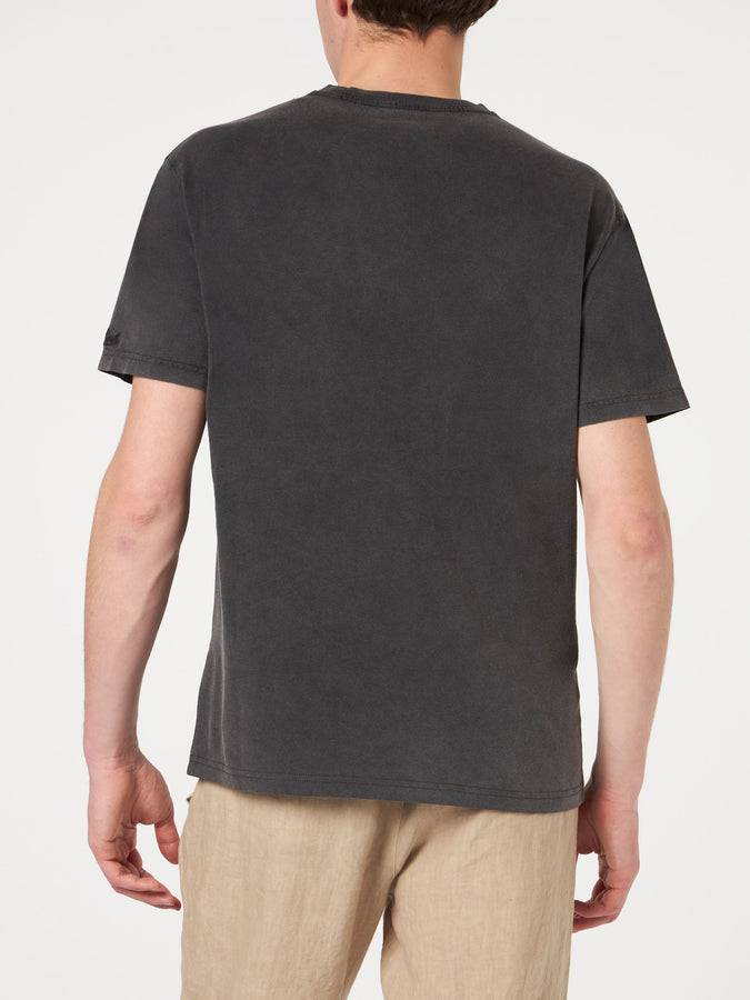 Mc2 Saint Barth T-shirt Da Uomo In Cotone Con Stampa Frontale Back To The Future | RITORNO AL FUTURO EDIZIONE SPECIALE