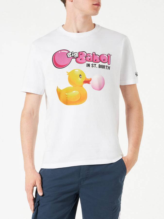 Mc2 Saint Barth T-shirt da uomo in cotone con stampa papera Big Babol | BIG BABOL® EDIZIONE SPECIALE