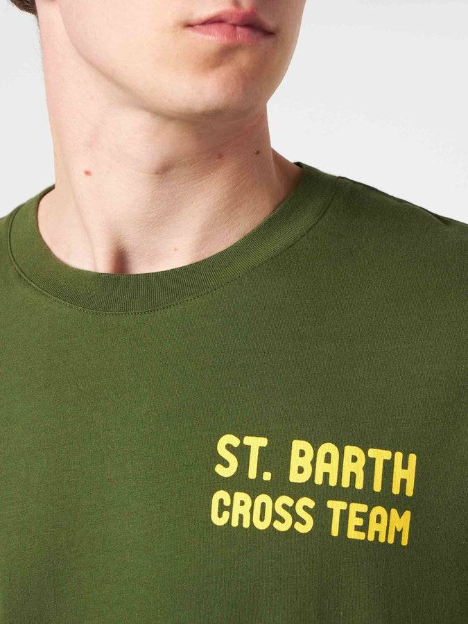 Mc2 Saint Barth T-shirt da uomo in cotone con stampa Snoopy | Edizione speciale Peanuts®