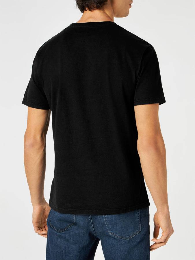 Mc2 Saint Barth T-shirt Da Uomo In Cotone Con Stampa Snoopy Night Legend | SNOOPY - EDIZIONE SPECIALE PEANUTS™