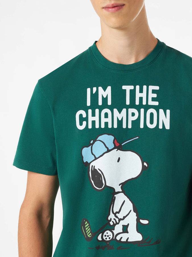 Mc2 Saint Barth T-shirt Da Uomo In Cotone Trattamento Vintage Con Stampa Snoopy | SNOOPY - EDIZIONE SPECIALE PEANUTS™