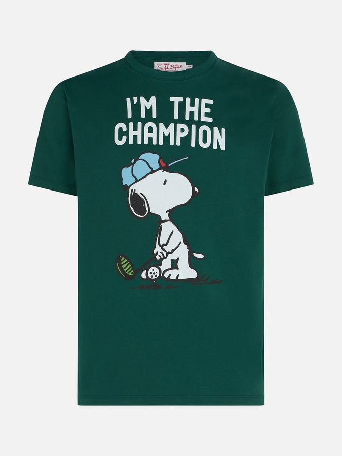 Mc2 Saint Barth T-shirt Da Uomo In Cotone Trattamento Vintage Con Stampa Snoopy | SNOOPY - EDIZIONE SPECIALE PEANUTS™