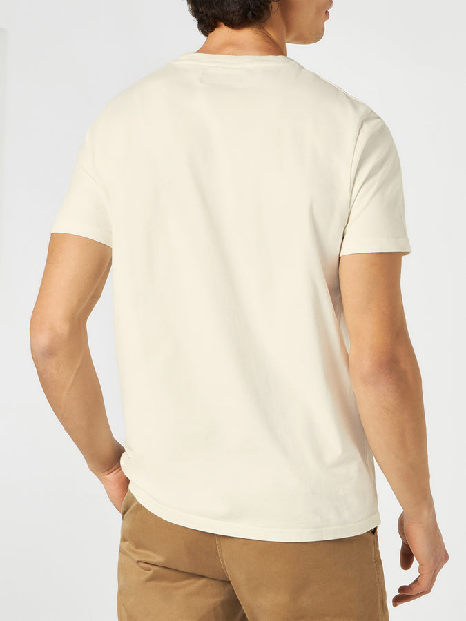 Mc2 Saint Barth T-shirt Da Uomo Stampa St. Barth Padel Team
