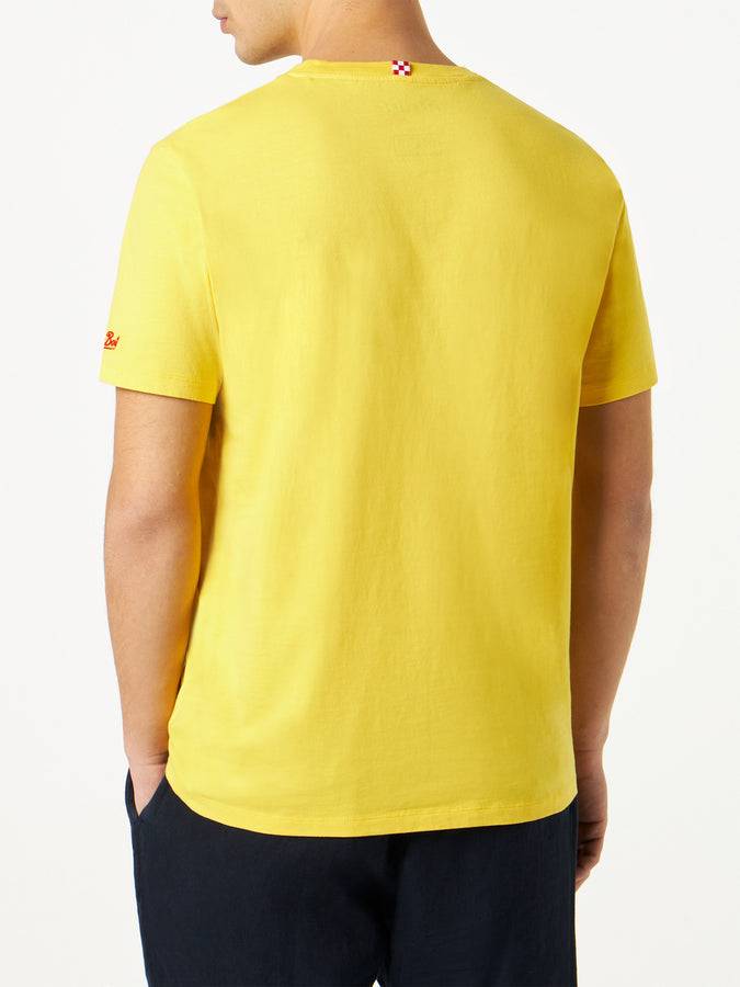 Mc2 Saint Barth T-shirt Fior Di Fragola In Cotone Con Ricamo| ALGIDA® EDIZIONE SPECIALE