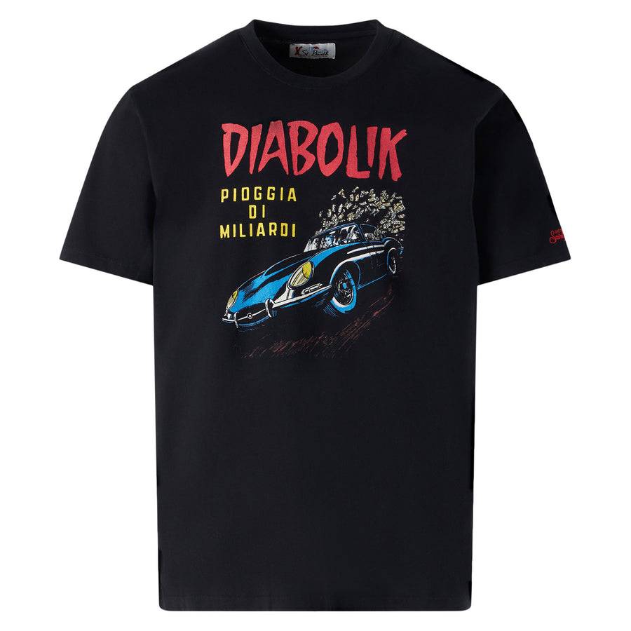 Mc2 Saint Barth T-shirt In Caldo Cotone Con Stampa Diabolik | DIABOLIK EDIZIONE SPECIALE