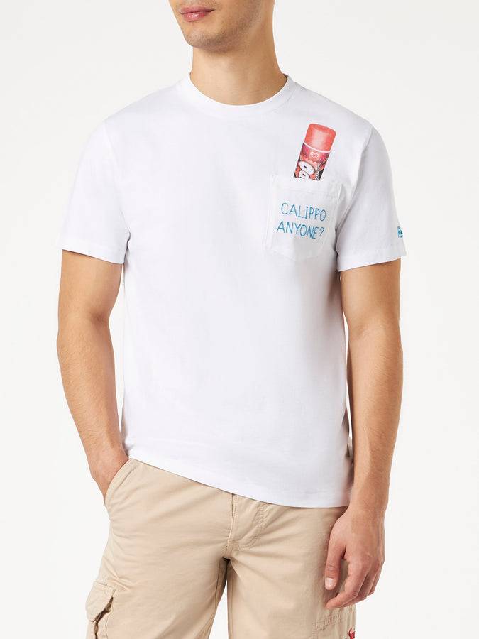 Mc2 Saint Barth T-shirt In Cotone Con Ricamo Calippo Anyone?| Algida® Edizione Speciale