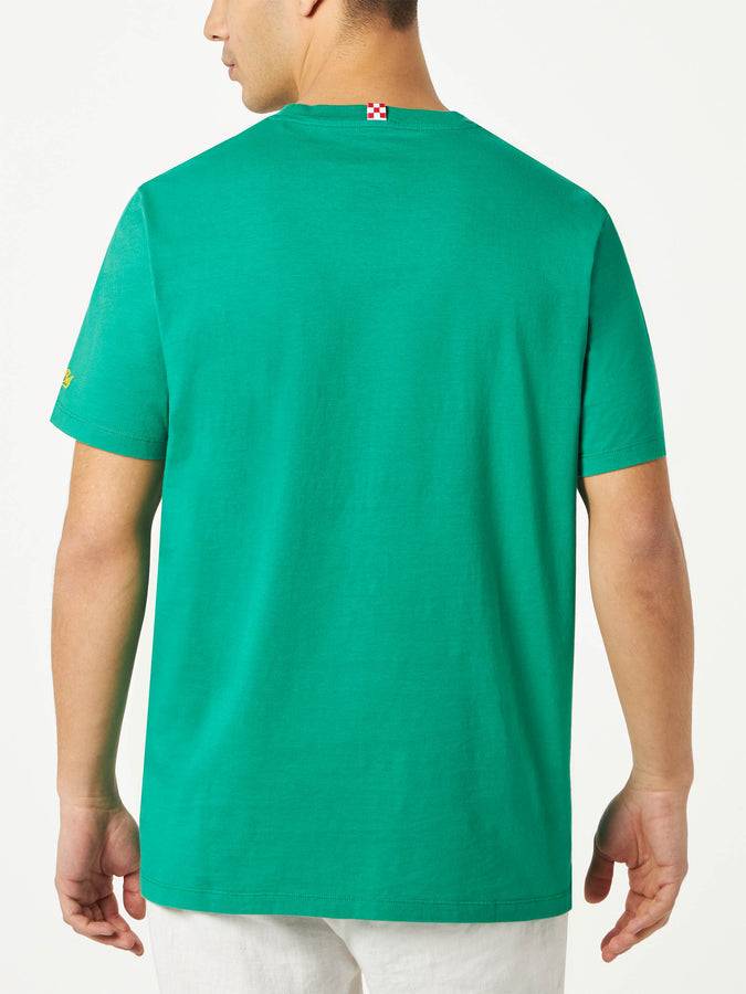Mc2 Saint Barth T-shirt In Cotone Con Ricamo Ti Va Un Lemonissimo? | ALGIDA® EDIZIONE SPECIALE