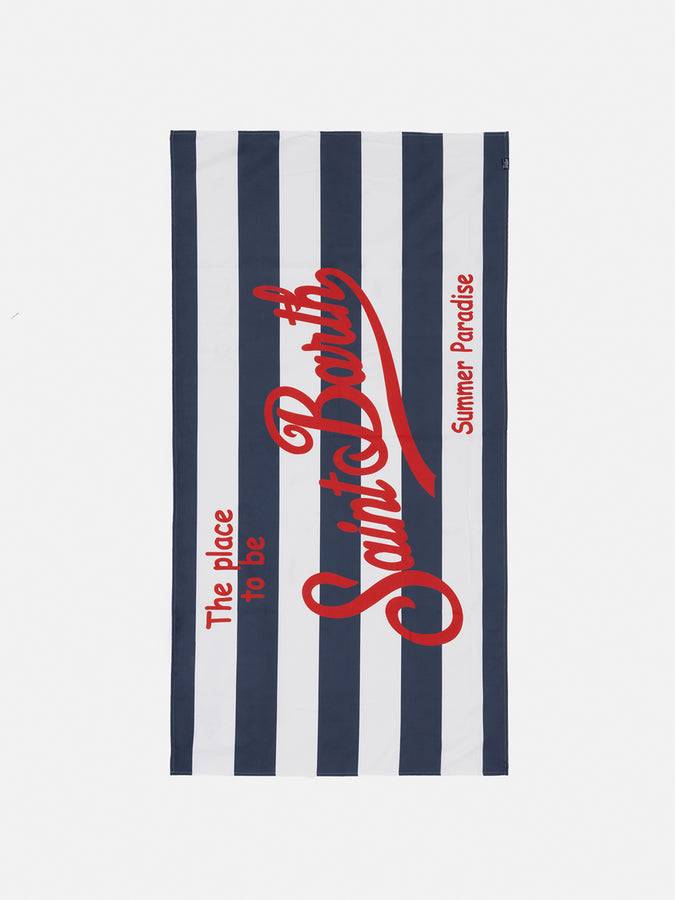 Mc2 Saint Barth Telo mare Aidan in microfibra rigata