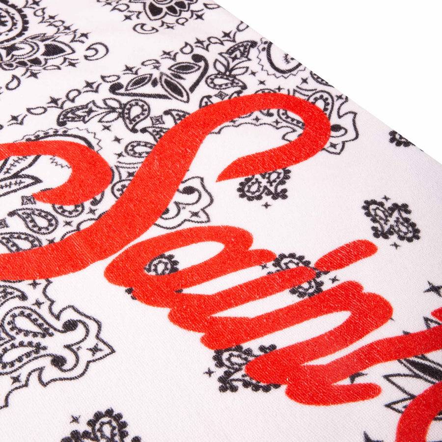 Mc2 Saint Barth Telo Mare Con Stampa Bandana Bianca