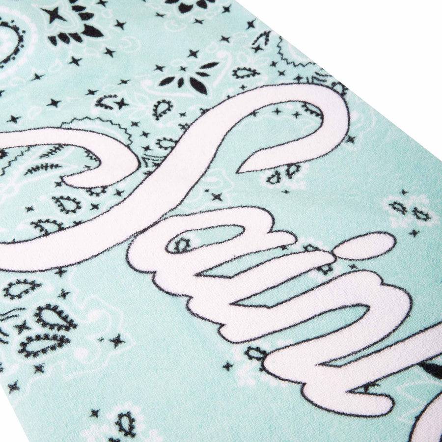 Mc2 Saint Barth Telo Mare Con Stampa Bandana Verde Acqua