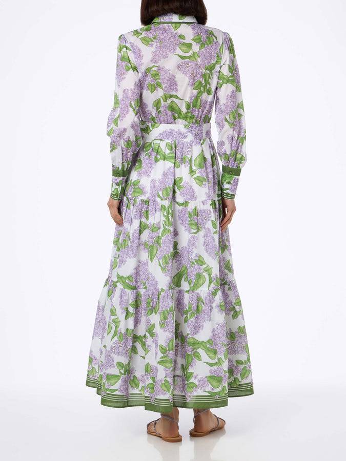 Mc2 Saint Barth Woman Cotton Dress Jensen With Flower Print
