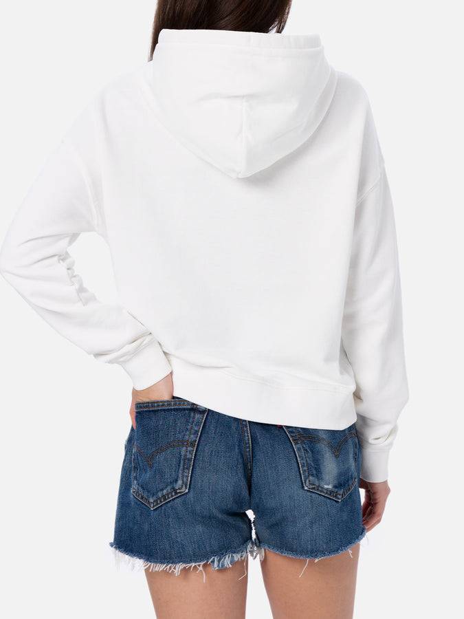 Mc2 Saint Barth Woman Cotton Hoodie Mindy With Barbie Logo | BARBIE SPECIAL EDITION