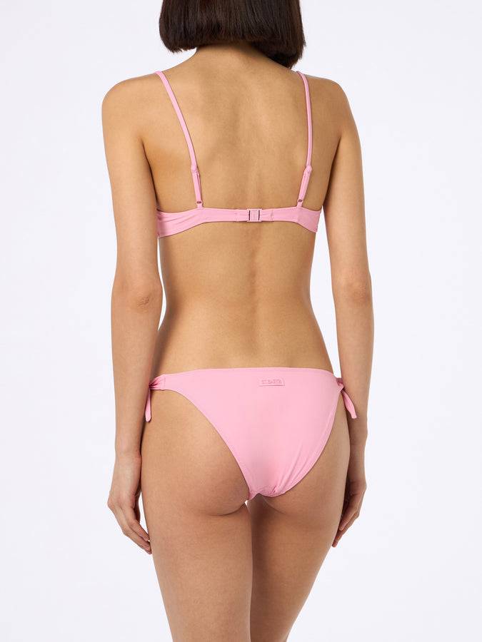 Mc2 Saint Barth Woman Pink Scoop Bralette Bikini May Yali