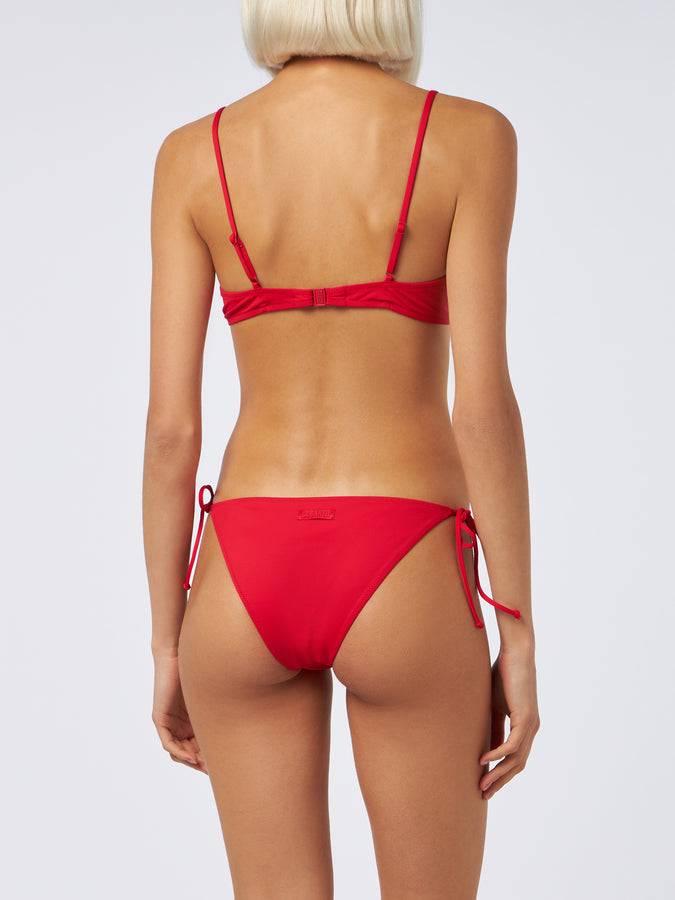 Mc2 Saint Barth Woman Red Underwired Bralette Bikini Bea Virgo