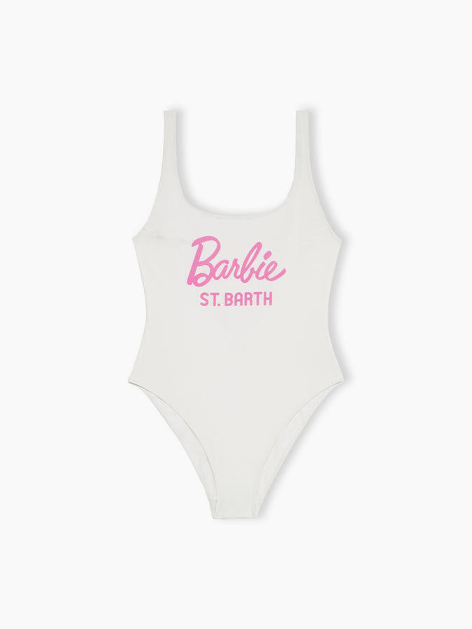 Mc2 Saint Barth Woman Scoopback One Piece Swimsuit Lora With Barbie Logo | BARBIE SPECIAL EDITION