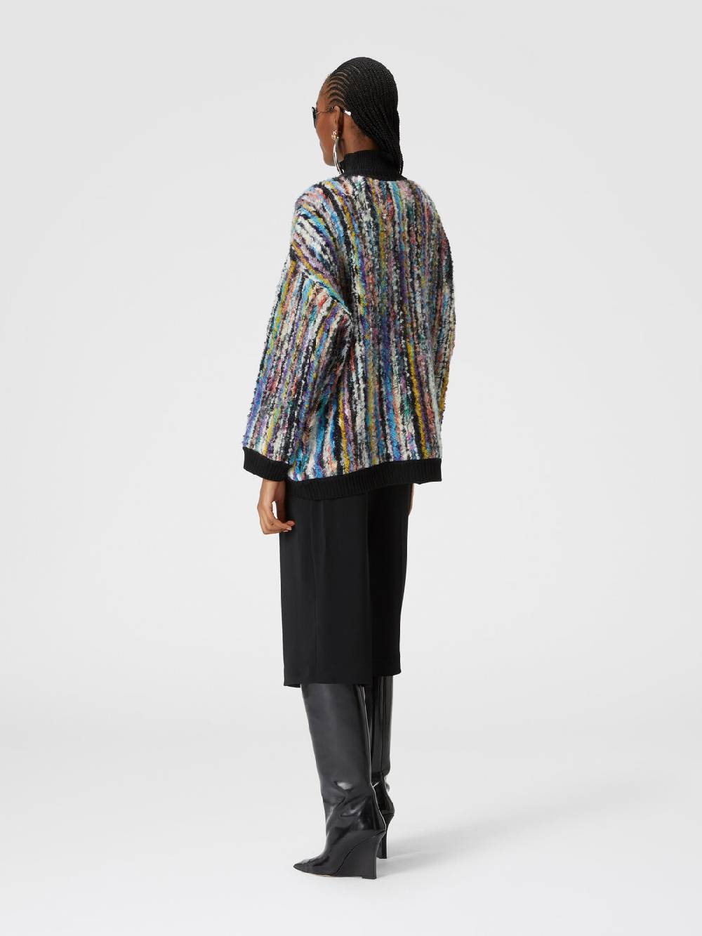 Missoni Bermuda Classici In Viscosa Con Inserto Chevron