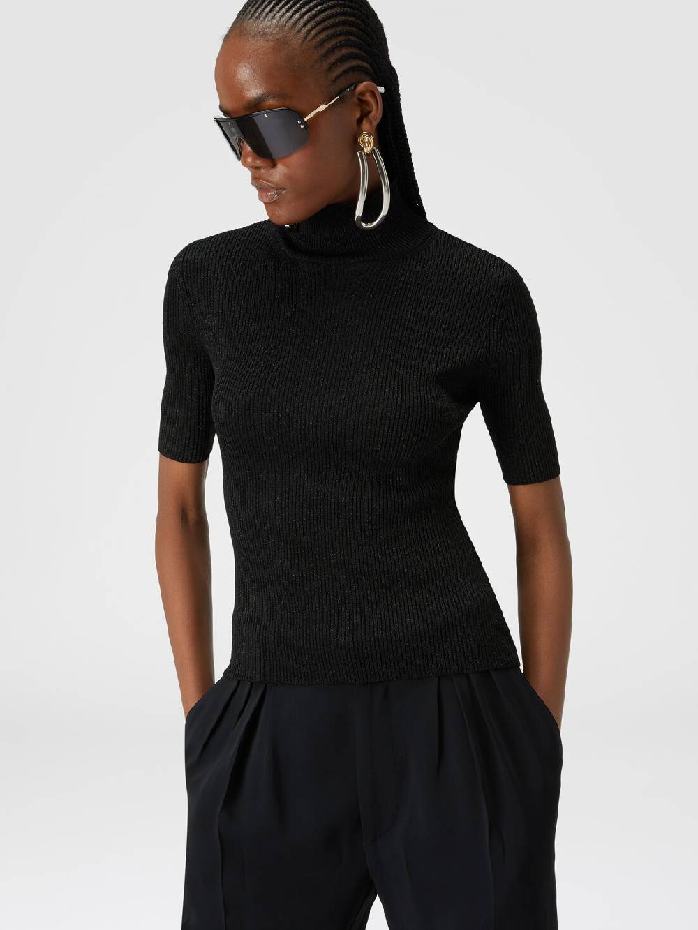 Missoni Bermuda Classici In Viscosa Con Inserto Chevron