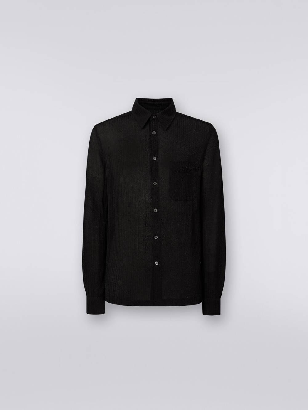 Missoni Camicia A Maniche Lunghe In Misto Viscosa Con Lurex