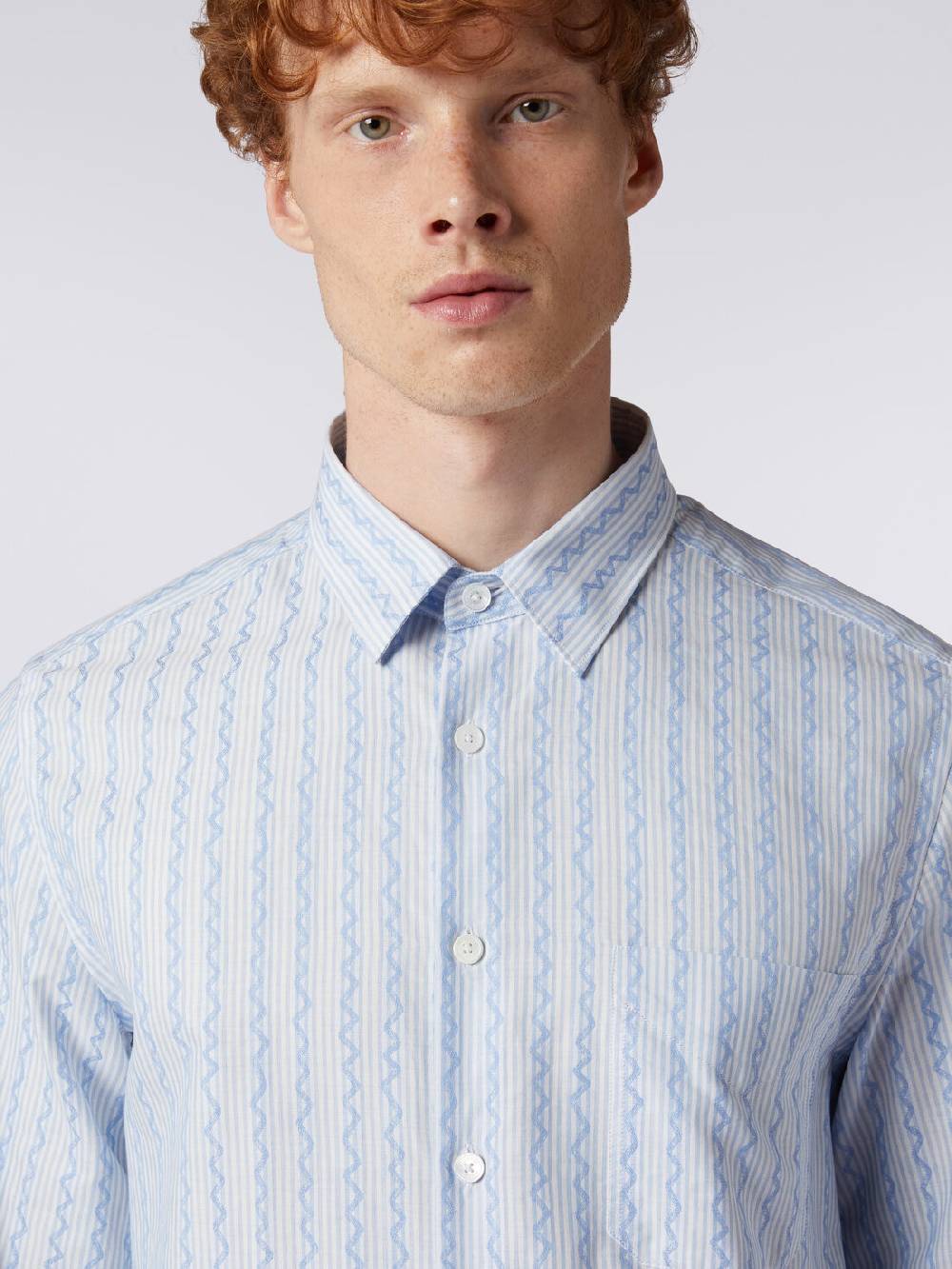 Missoni Camicia A Maniche Lunghe In Popeline Di Cotone
