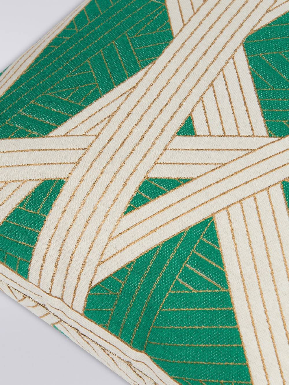 Missoni Cuscino Nastri 60x60 Cm Con Impunture A Contrasto