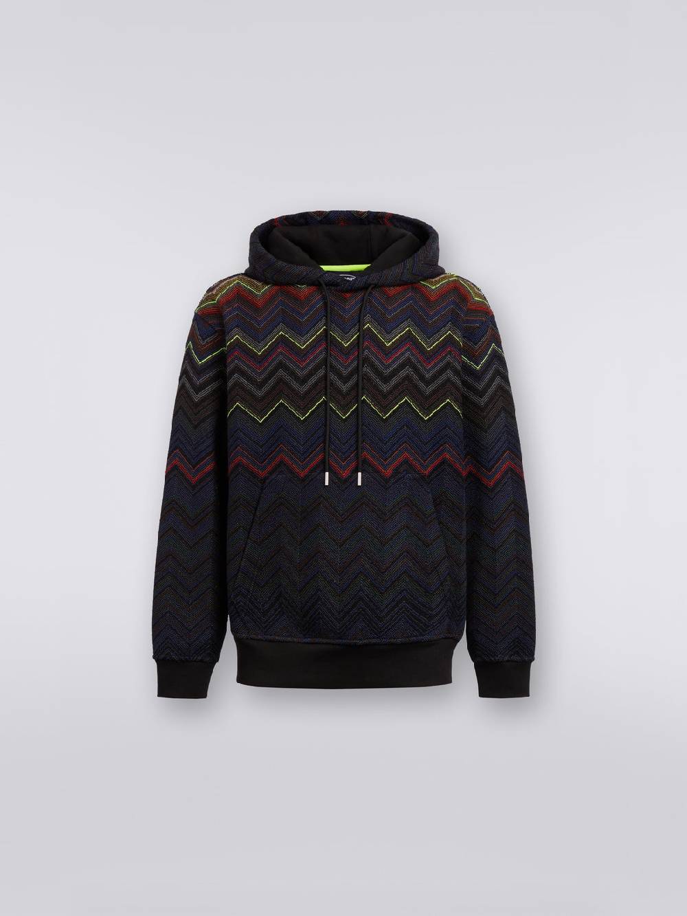 Missoni Felpa con cappuccio e tasca a marsupio in collaborazione con Mike Maignan