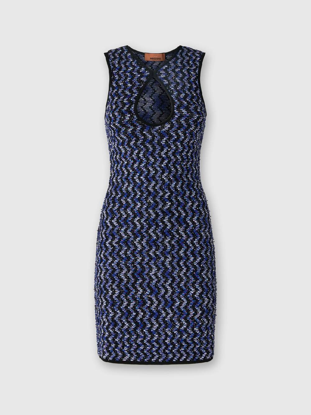 Missoni Mini-abito Senza Maniche Zig Zag Con Paillettes