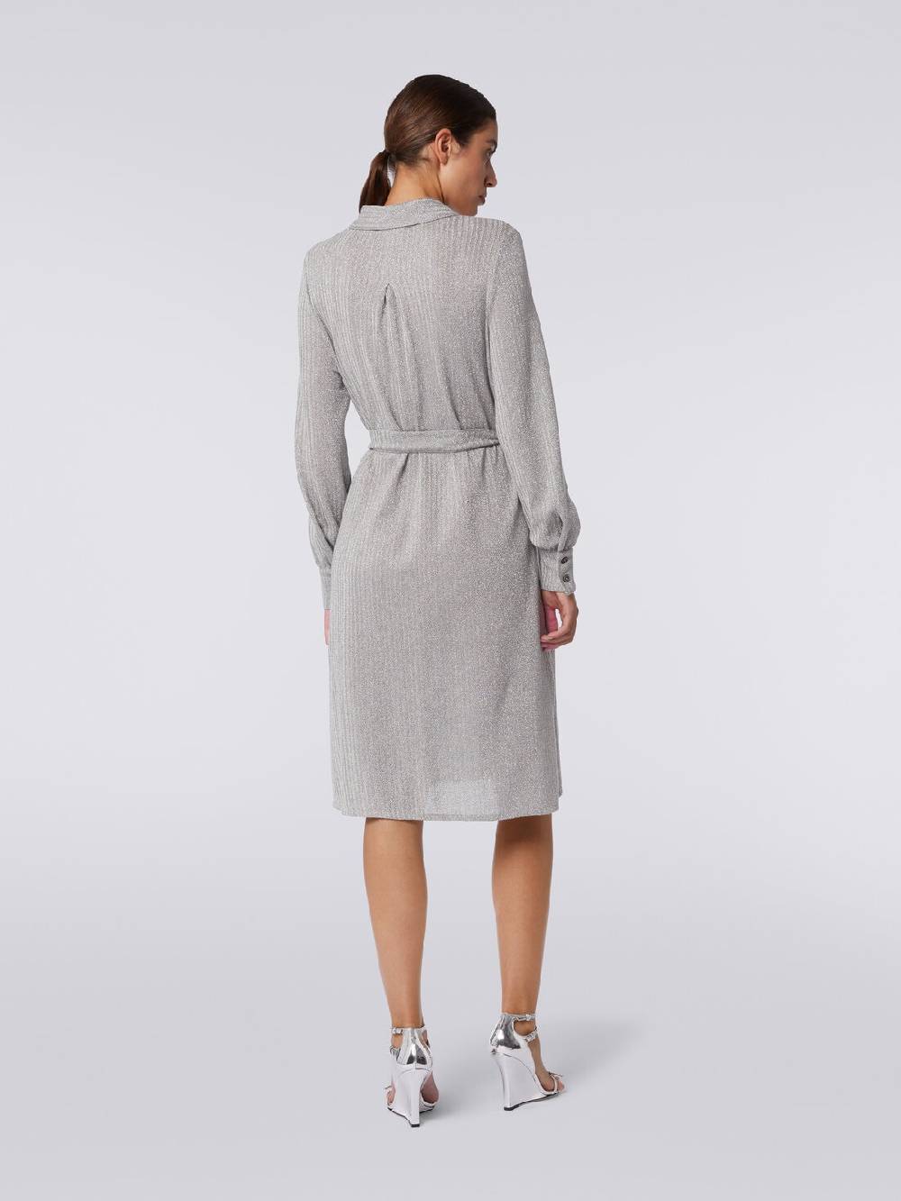 Missoni Abito In Cotone E Viscosa Lamé