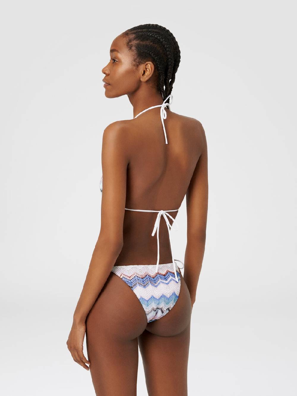 Missoni Bikini Crochet Zig Zag Con Lurex